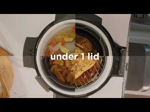 Ninja Foodi MAX 15-in-1 SmartLid Multi-Cooker with Smart Cook System 7.5 Litre | OL750UK