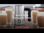 Morphy Richards Brew and Blend Electric Milk Frother - Stainless Steel | 210003